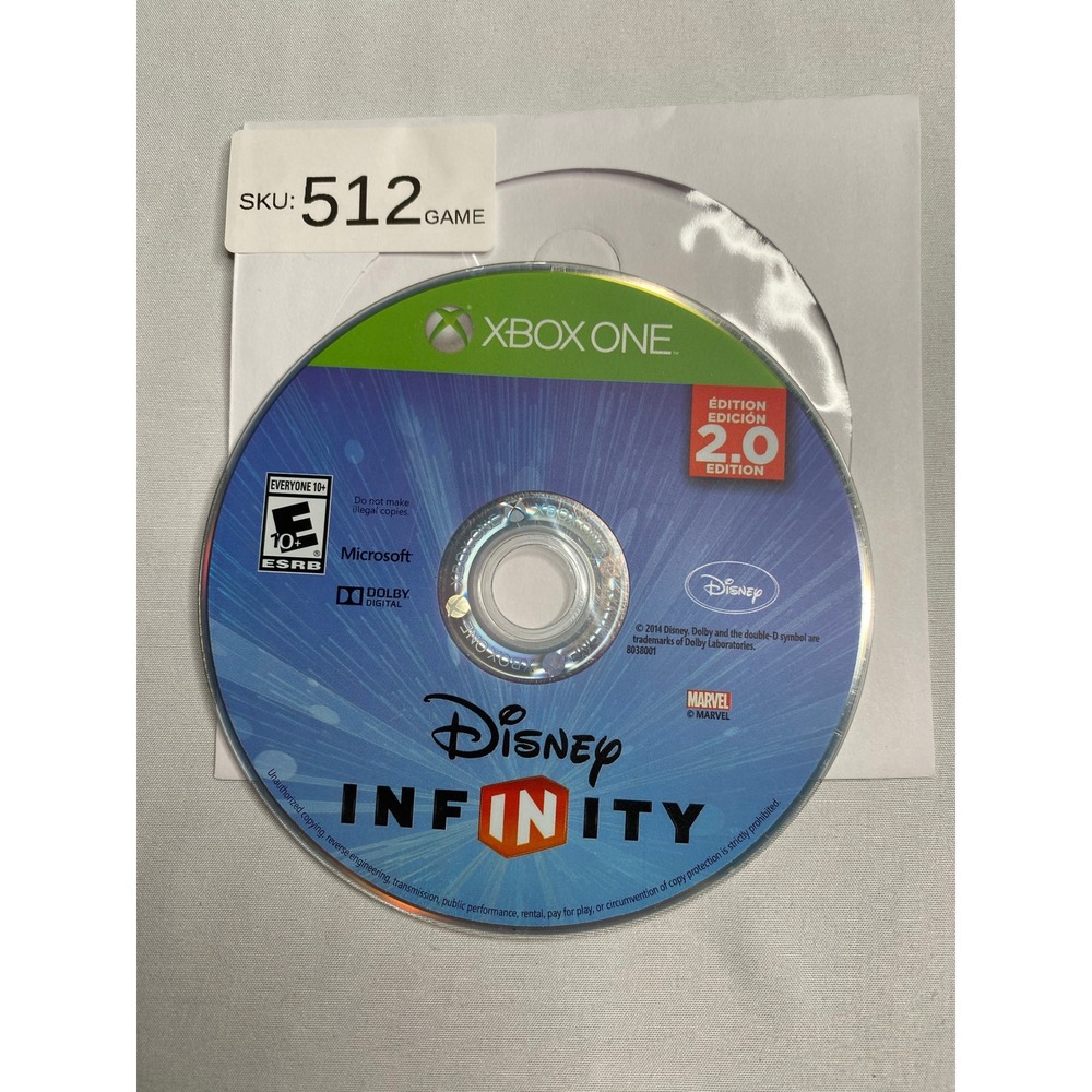 Disney Infinity 2.0 Edition Marvel Super Heroes Xbox One Disc Only